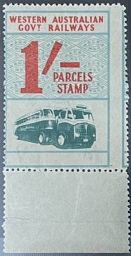 Rouletted x Perforated Second Issue Parcel Stamps Western Australia Railways